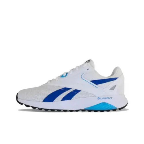 Reebok Liquifect 90 2 Амортизация Износостойкие Низкие Кроссовки для Бега Мужские Белые и Синие