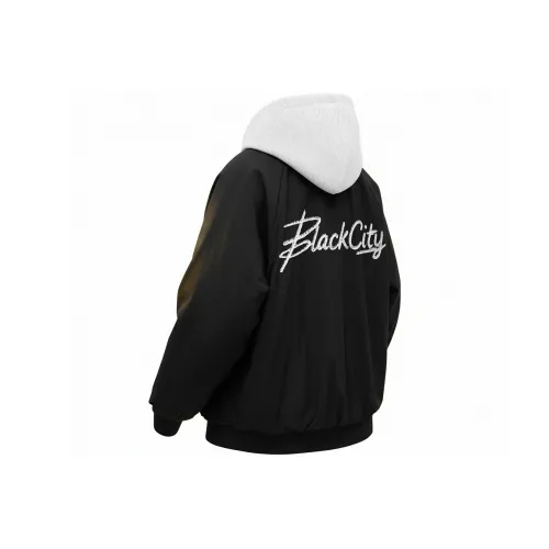 BLACK CITY Бейсбольная куртка Унисекс