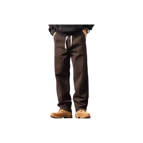 SLLAVIF Мужские Повседневные Брюки