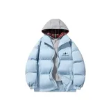 Небесный синий в клетку