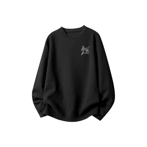 MJ STYLE Длинный рукав Т-рубашка Унисекс