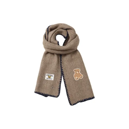 NOISY TEDDY Акриловые вязаные шарфы унисекс