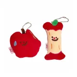 [Один укус яблока + Еденое яблоко] Кукла украшение