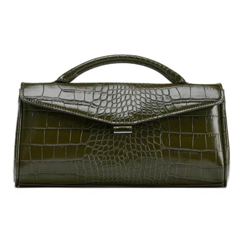 ZARA Collaboration Полиуретан Через плечо Сумка Женская Зеленая