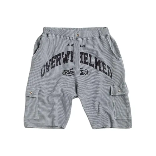 SSSTUFFF Серые Унисекс Повседневные Шорты