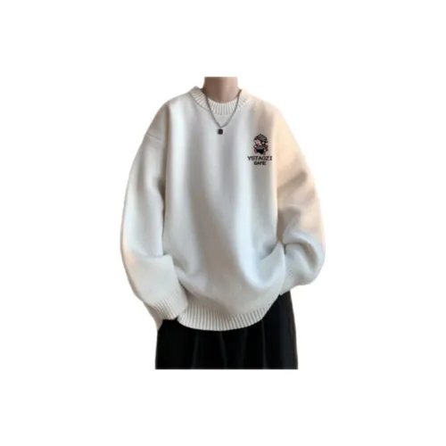 MUMUTU Белый Мужской Свитшот