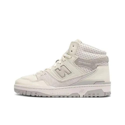 JOE FRESHGOODS x New Balance NB 650 Устойчивый к истиранию MID Топ Винтажные баскетбольные кроссовки Мужской Белый