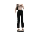 Чёрные укороченные штаны