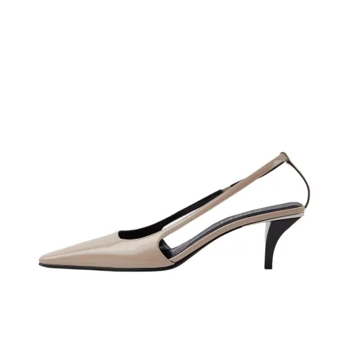 GUCCI Узкий каблук Высокие каблуки 5,5 см Женские Овсяный