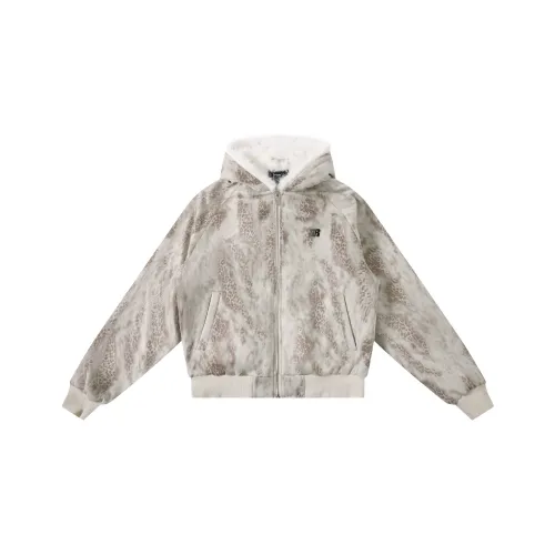 FDR Леопардовый принт Унисекс Пуховики