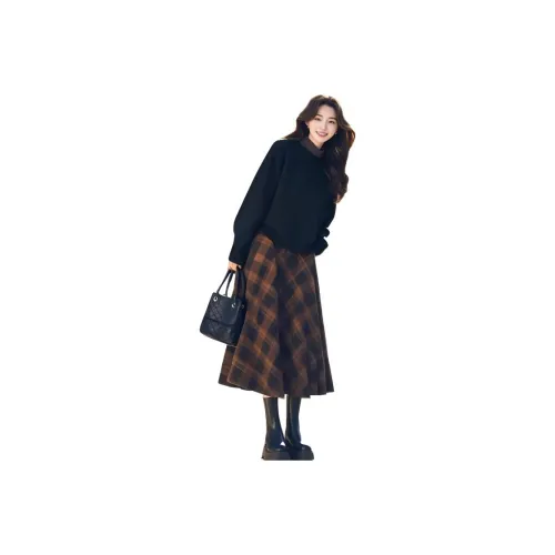 GUOZHEN Женские Комплекты с Юбкой