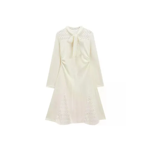 AIYIFU Длинное платье с длинными рукавами женское