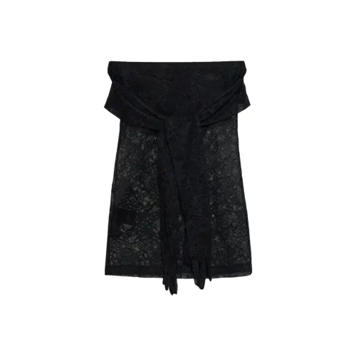 Vetements Fw25 Без бретелей Топ Женский