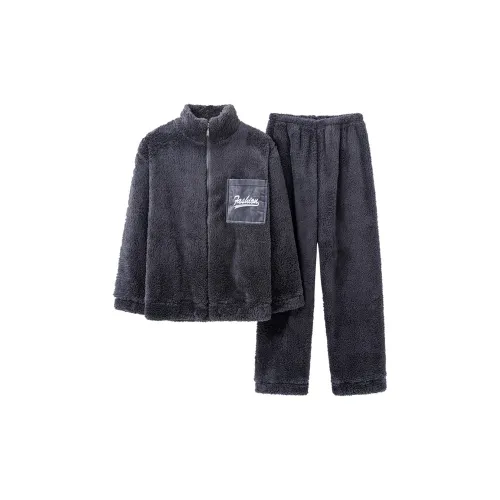 MADALLO Темно-серый Мужской Пижамный комплект