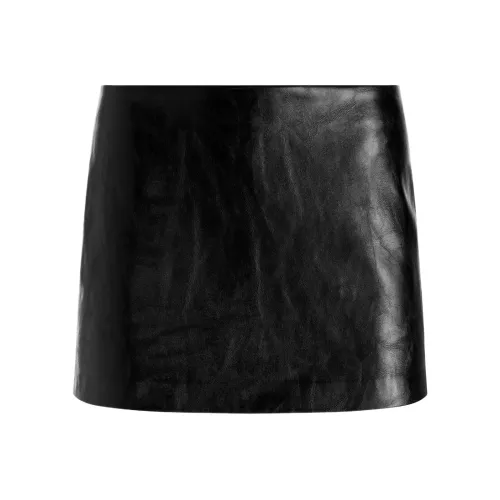 ALICE+OLIVIA Кожаные короткие юбки Женские