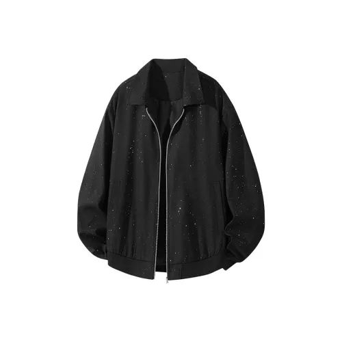 NINEDAO Black Baby'S Breath Унисекс Куртки