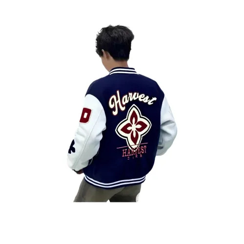 A02 Бейсбольный хлопковый пуховик унисекс