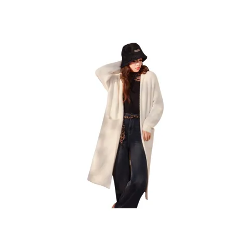 AIYIFU Абрикос Женское Пальто