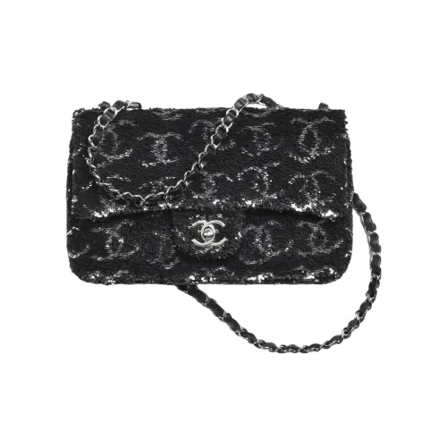 CHANEL Блестки Evening Bag Сумка через плечо Женская