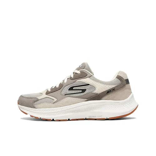 Skechers GO RUN Low Топ Беговые кроссовки Мужской Хаки