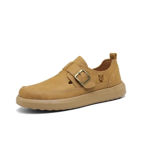 HUAGANGLUOTUO Тонкий и Дышащий Винтажный Повседневный Обувь Мужская