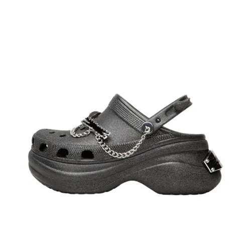 LE SSERAFIM x Crocs Кит Сабо Женские Черный