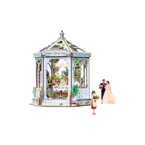 CUTEBEE Коллекция "Новые Свадебные" Windsor Цветок House Architecture Наборы для Собирания Дома DIY