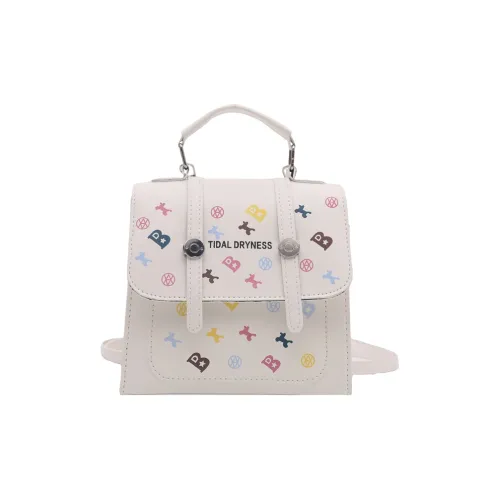 CREAM BEAR ПУ (полиуретан) Рюкзак Женский Белый