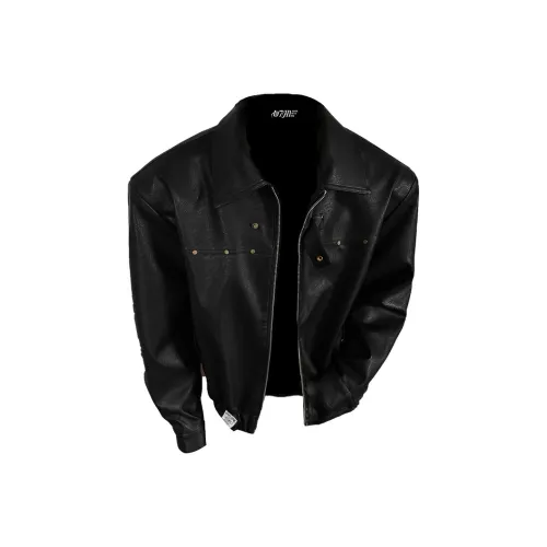 W7H1 Черный Унисекс Куртки