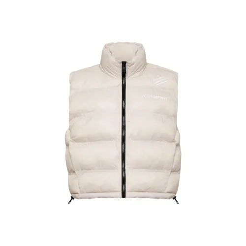 PLEIN SPORT Светло-серые женские жилеты