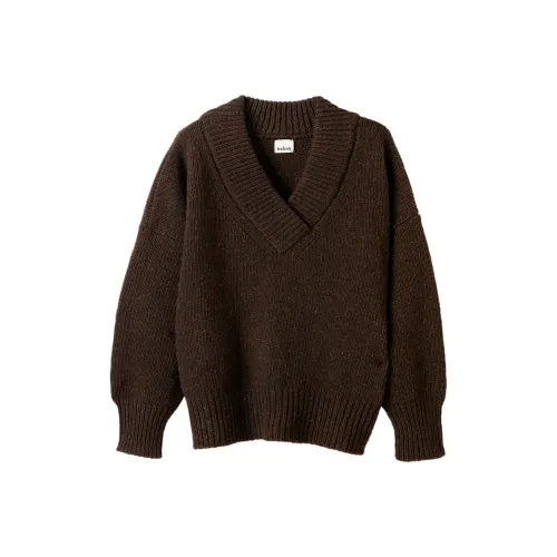 Babaà Темно-коричневые женские свитера