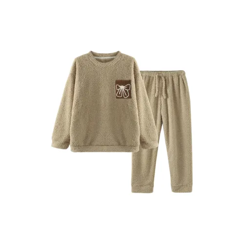 O'MESIK Коричневый Женские Пижамные Комплекты