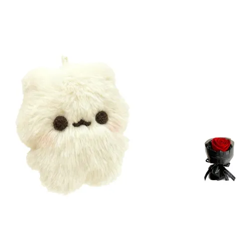 YUEMIXIONG Милый Пищащий Украшение Бобовый Bear Plush Подвеска 8 см Высокий