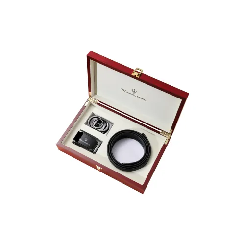 Maserati Коровья кожа Ремень Мужской Роскошный Металлический 3,5 см Ремень