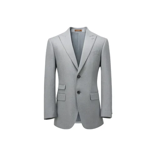 G·Mons Бизнес-костюм мужской цвет голубой серый