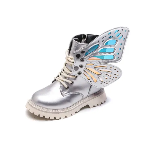 LVYEKE MID Топ Детские кожаные сапоги Унисекс