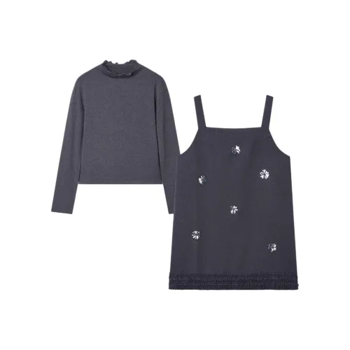 AIYIFU Серый Женский Комплект с Юбкой