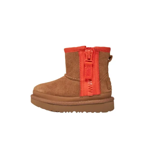 UGG CLASSIC MINI Снеговики Коричневый Детский