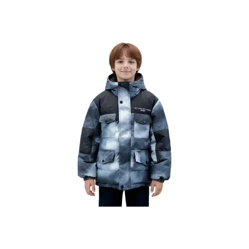 HANSUYI Темно-синий школьный топ