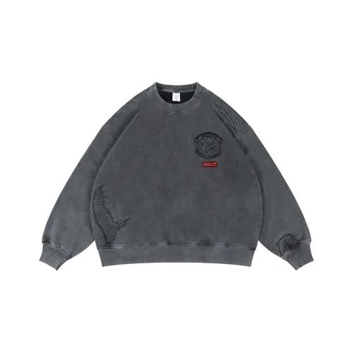 HOKLV Черный Унисекс Свитшоты