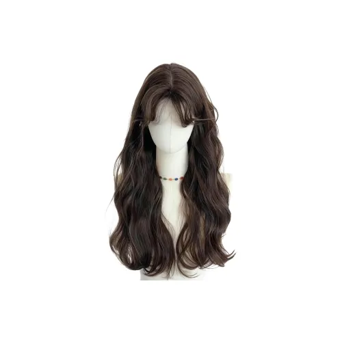 MUNINGFEI Корейский стиль Шерстяной кудрявый Длинные кудрявые волосы Рябь Женская парик Высокотемпературная пряжа