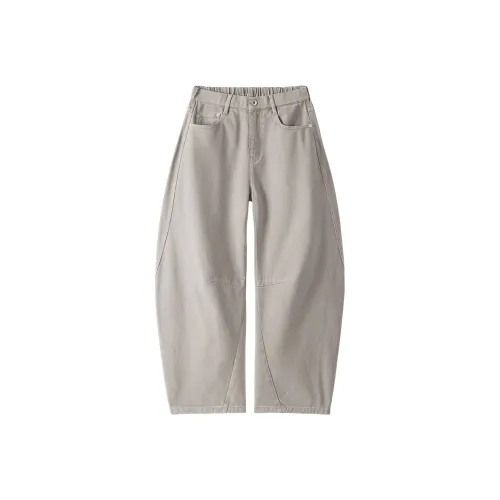 UKTK Paris Gray Unisex Casual Pants UKTK Париж Серый Унисекс Повседневные Штаны