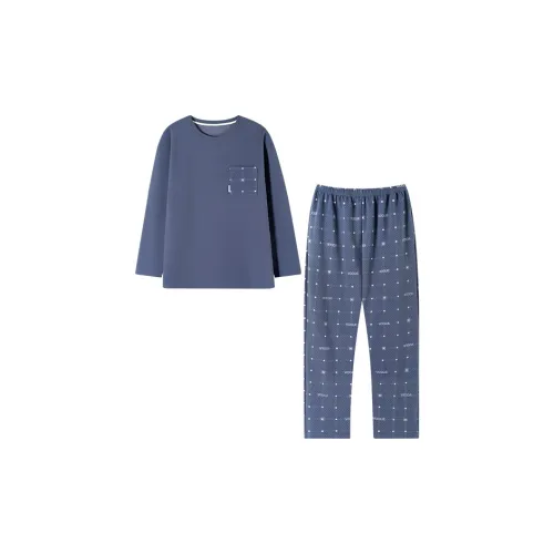 MIIOW Синий Matrix Мужской Пижамные комплекты