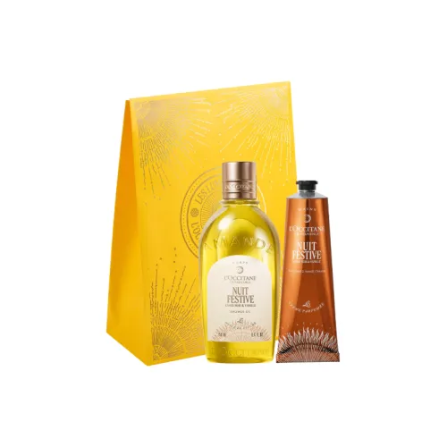 LOCCITANE NUIT Festive Наборы для ухода за телом Питание Кожа успокаивающий эффект увлажнение 250 мл + 150 мл