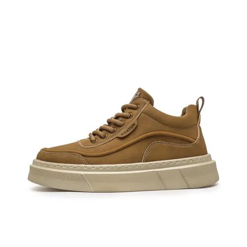 XINJIYUAN Кожа Текстура Collision Sawtooth Платформа MID Топ Повседневная обувь Мужская