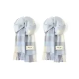 2 пачки (Светло-синий белый + Светло-синий белый)