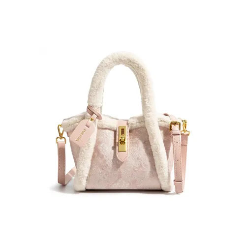 CAEISL KCIEL Полиуретан Синтетическая кожа Ручная сумка Сумка через плечо Женская Розовая