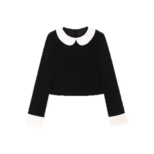 IUNOP Черные Женские T-рубашки