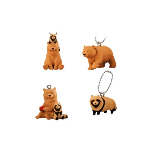 BANDAI Медведь и Лиса Теплый Swing Брелоки с аниме-тематикой