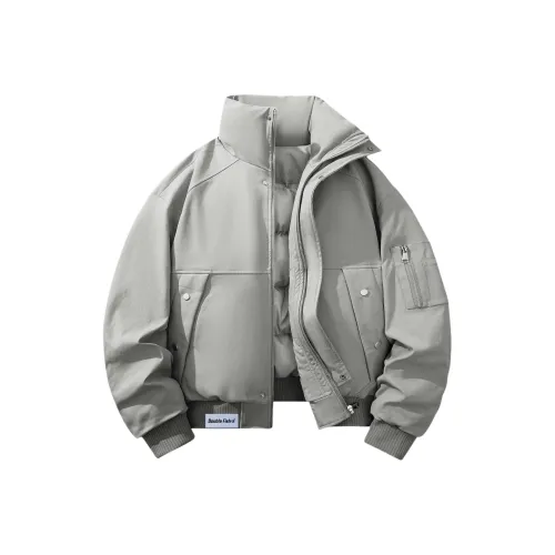 DOUBLEFISH Хлопковый пуховик унисекс